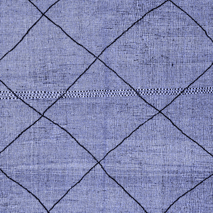 Solid Blue Modern Rug, abs2922blu