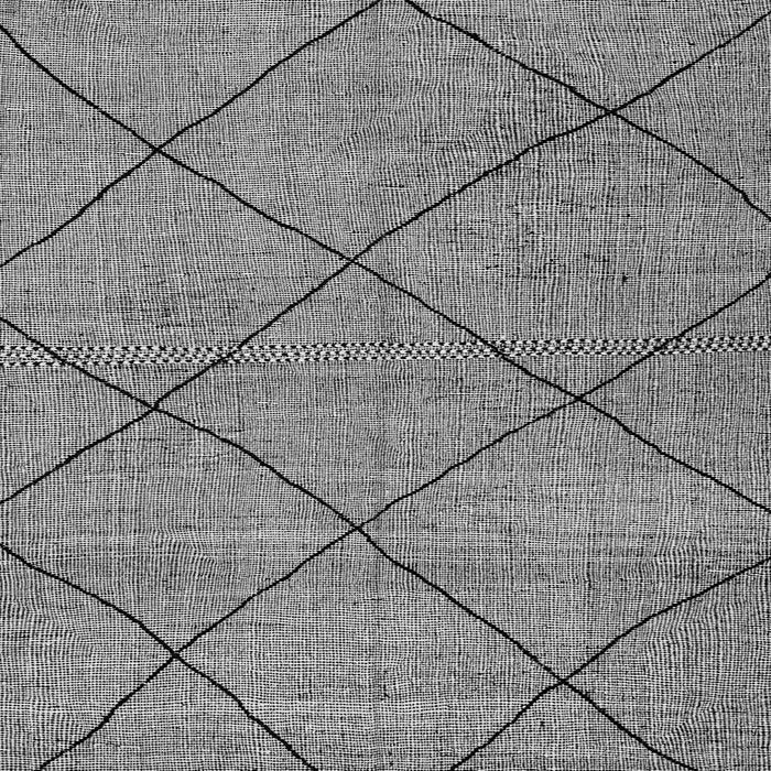 Square Solid Gray Modern Rug, abs2922gry