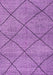 Machine Washable Solid Purple Modern Area Rugs, wshabs2922pur