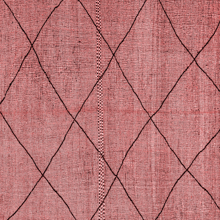 Machine Washable Solid Red Modern Rug, wshabs2922red