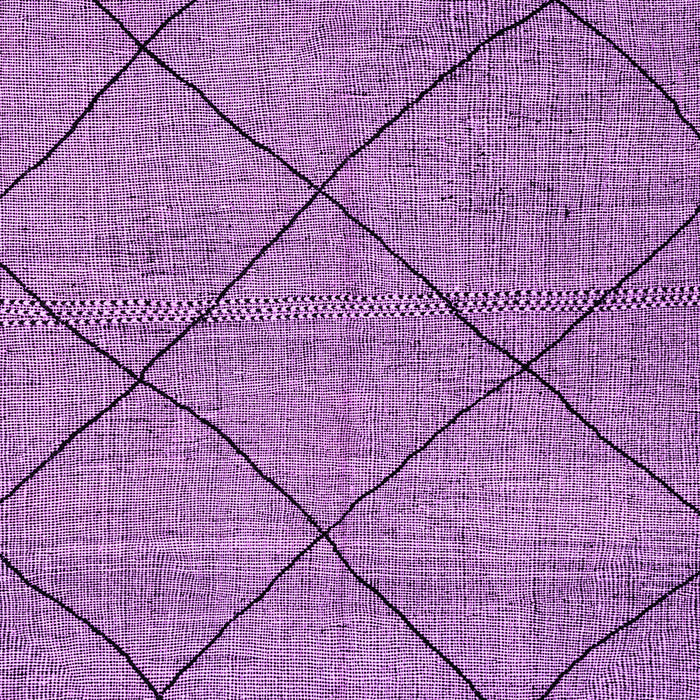 Solid Purple Modern Rug, abs2922pur