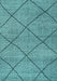 Solid Light Blue Modern Rug, abs2922lblu