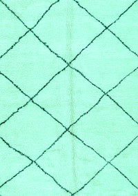 Solid Turquoise Modern Rug, abs2923turq