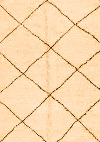 Solid Orange Modern Rug, abs2923org