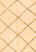 Solid Orange Modern Rug, abs2923org