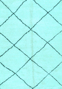 Solid Light Blue Modern Rug, abs2923lblu