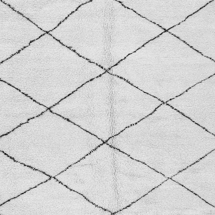 Square Solid Gray Modern Rug, abs2923gry