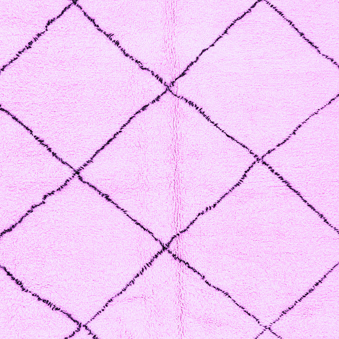 Machine Washable Solid Purple Modern Area Rugs, wshabs2923pur