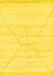 Machine Washable Solid Yellow Modern Rug, wshabs2924yw