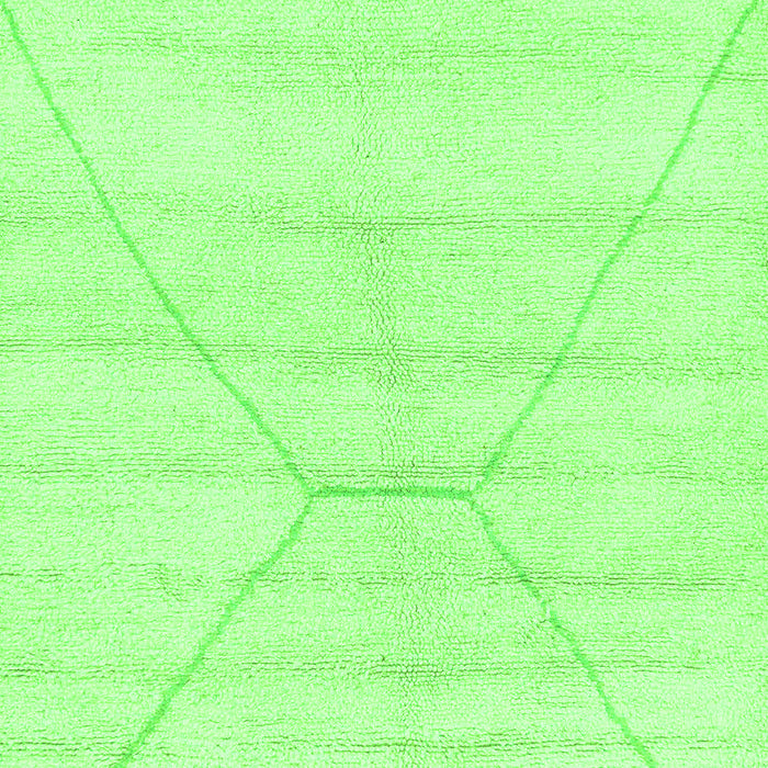 Machine Washable Solid Green Modern Area Rugs, wshabs2924grn