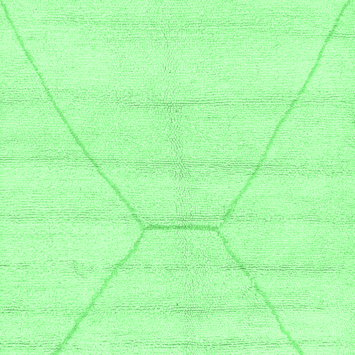 Machine Washable Solid Emerald Green Modern Area Rugs, wshabs2924emgrn