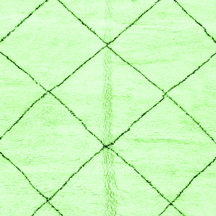 Machine Washable Solid Green Modern Area Rugs, wshabs2925grn