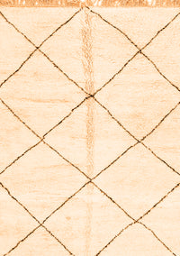 Solid Orange Modern Rug, abs2925org