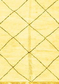 Solid Yellow Modern Rug, abs2925yw