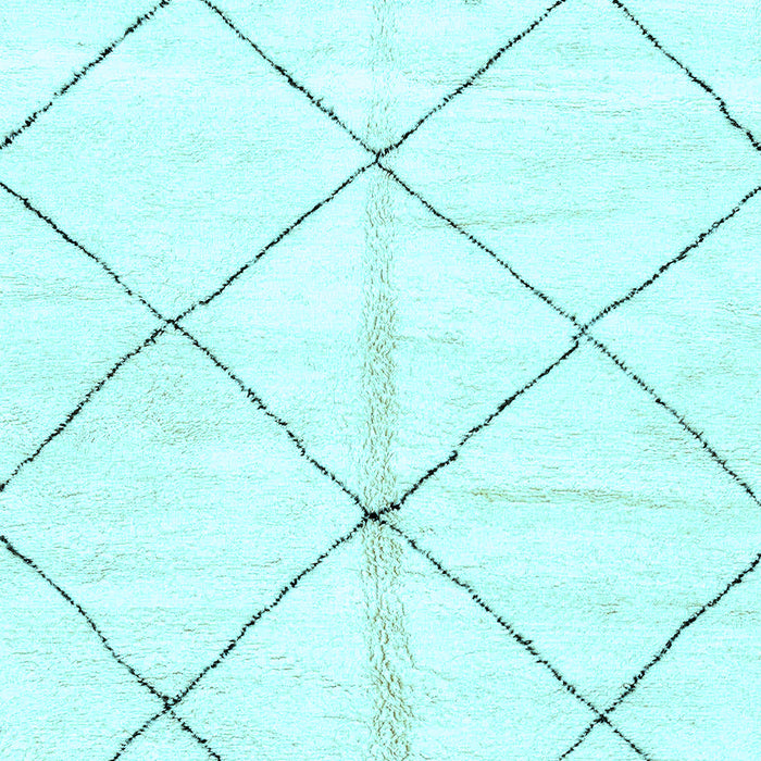 Machine Washable Solid Light Blue Modern Rug, wshabs2925lblu