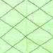 Square Solid Green Modern Rug, abs2926grn