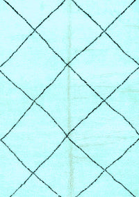 Solid Light Blue Modern Rug, abs2926lblu