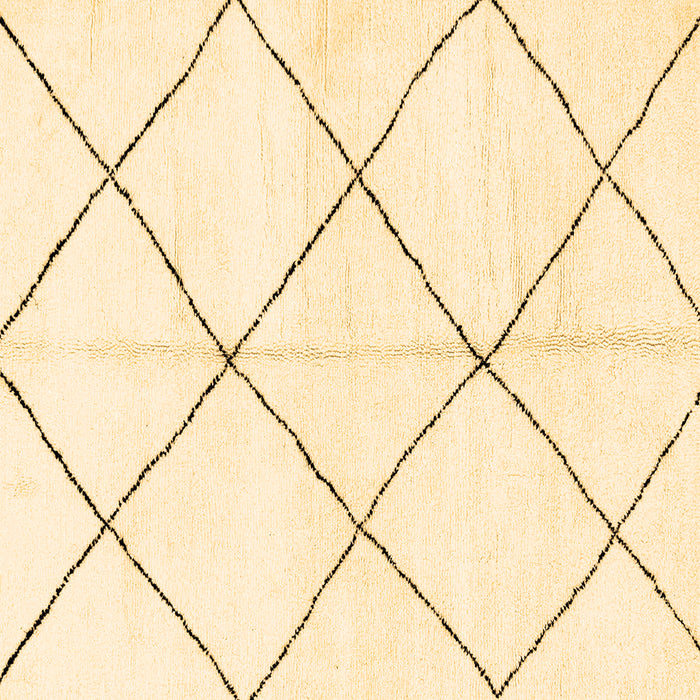 Square Machine Washable Solid Brown Modern Rug, wshabs2926brn