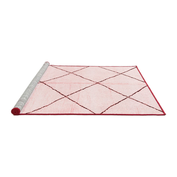 Modern Red Washable Rugs