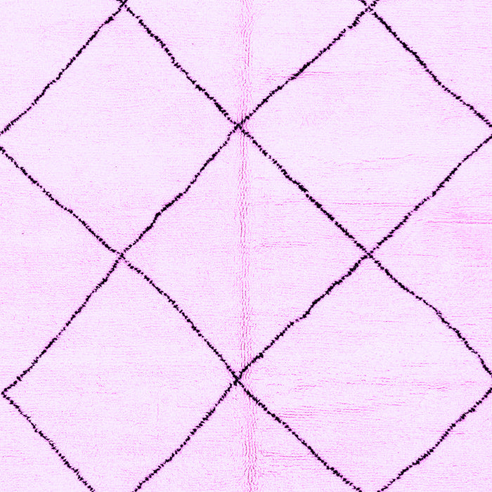 Machine Washable Solid Purple Modern Area Rugs, wshabs2926pur