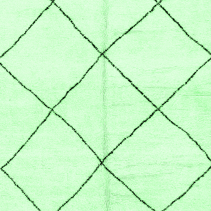 Solid Emerald Green Modern Rug, abs2926emgrn