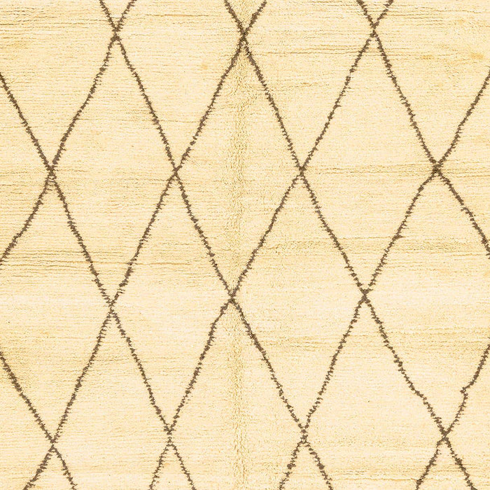 Machine Washable Abstract Yellow Rug, wshabs2927