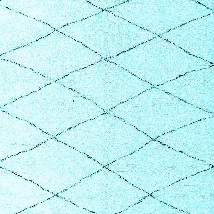 Machine Washable Solid Light Blue Modern Rug, wshabs2928lblu