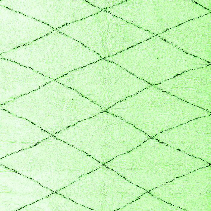 Machine Washable Solid Green Modern Area Rugs, wshabs2928grn