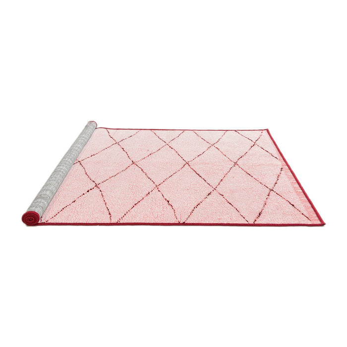 Modern Red Washable Rugs