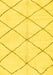 Solid Yellow Modern Rug, abs2929yw