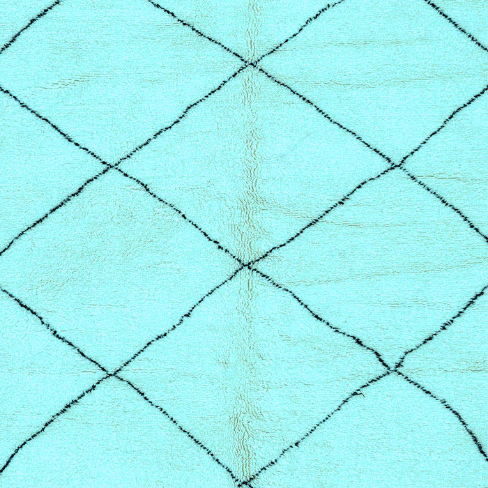Solid Light Blue Modern Rug, abs2929lblu