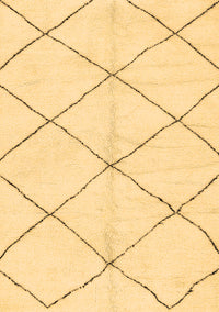 Solid Brown Modern Rug, abs2929brn