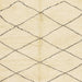 Square Abstract Golden Blonde Gold Solid Rug, abs2929