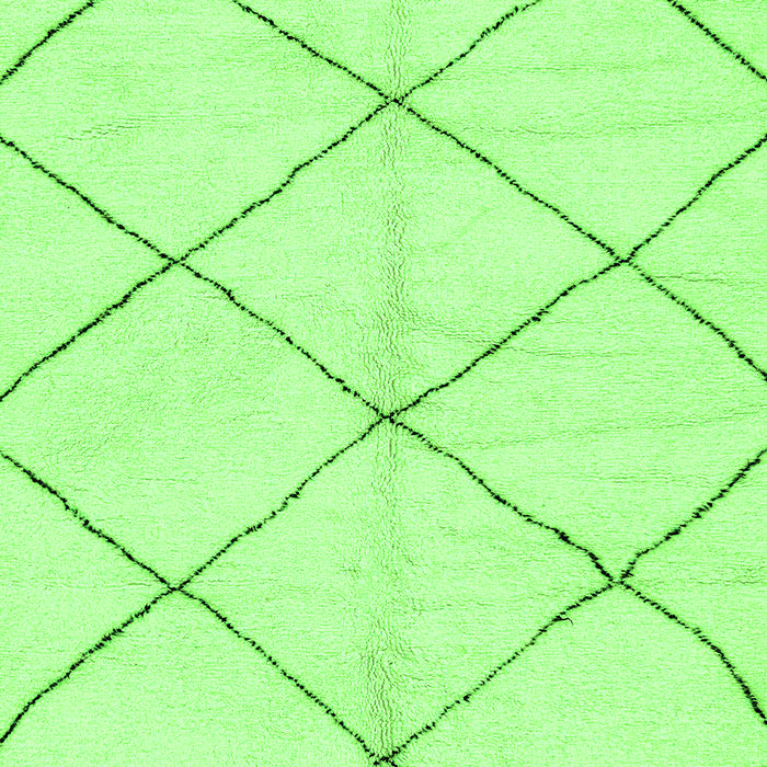 Machine Washable Solid Green Modern Area Rugs, wshabs2929grn