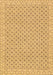 Machine Washable Oriental Brown Modern Rug, wshabs292brn