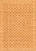 Oriental Orange Modern Rug, abs292org