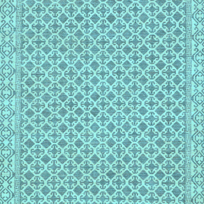 Oriental Light Blue Modern Rug, abs292lblu