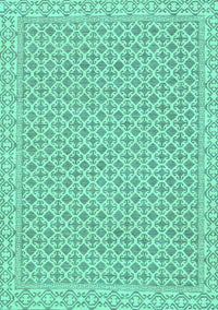 Oriental Turquoise Modern Rug, abs292turq