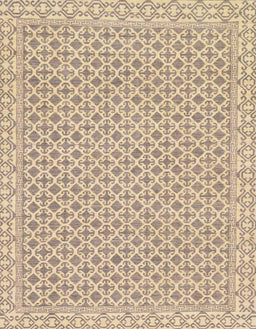 Abstract Camel Brown Oriental Rug, abs292