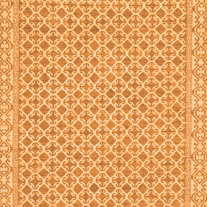 Machine Washable Oriental Orange Modern Area Rugs, wshabs292org