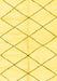 Solid Yellow Modern Rug, abs2930yw