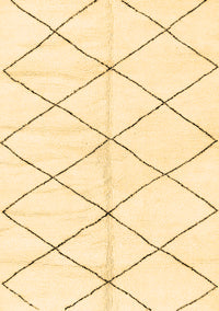 Solid Brown Modern Rug, abs2930brn