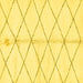 Square Solid Yellow Modern Rug, abs2931yw