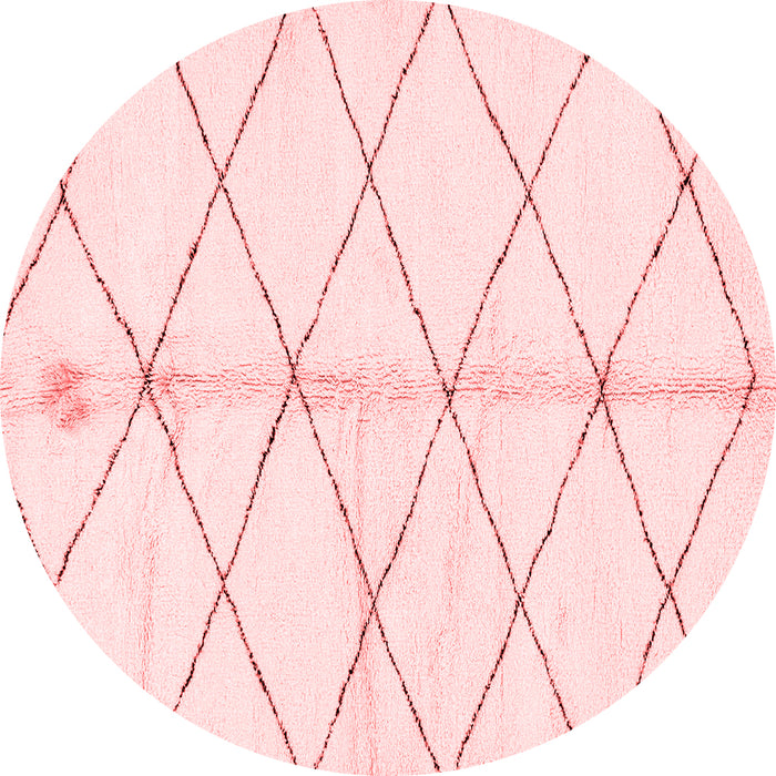 Machine Washable Solid Red Modern Rug, wshabs2931red