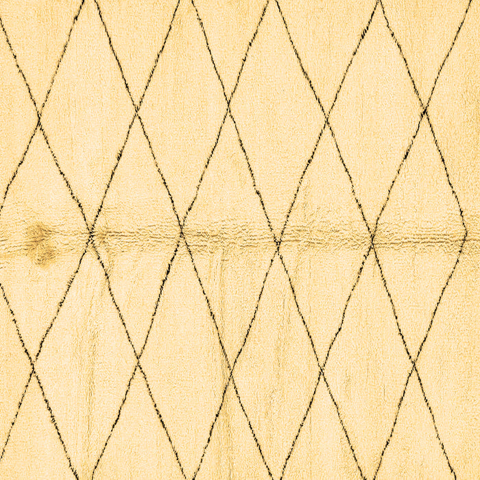 Square Solid Brown Modern Rug, abs2931brn