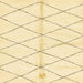 Square Abstract Yellow Solid Rug, abs2931