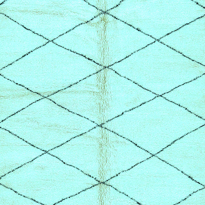 Machine Washable Solid Light Blue Modern Rug, wshabs2931lblu