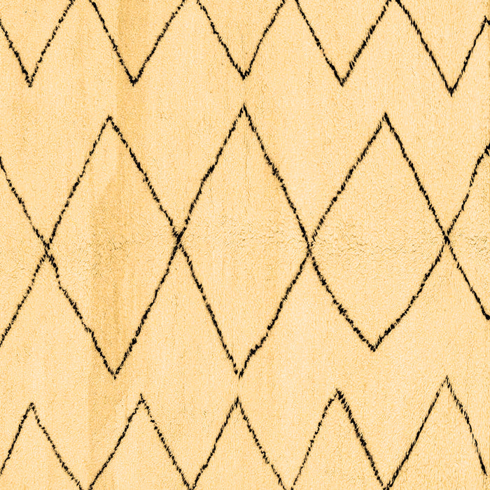 Square Machine Washable Solid Brown Modern Rug, wshabs2933brn