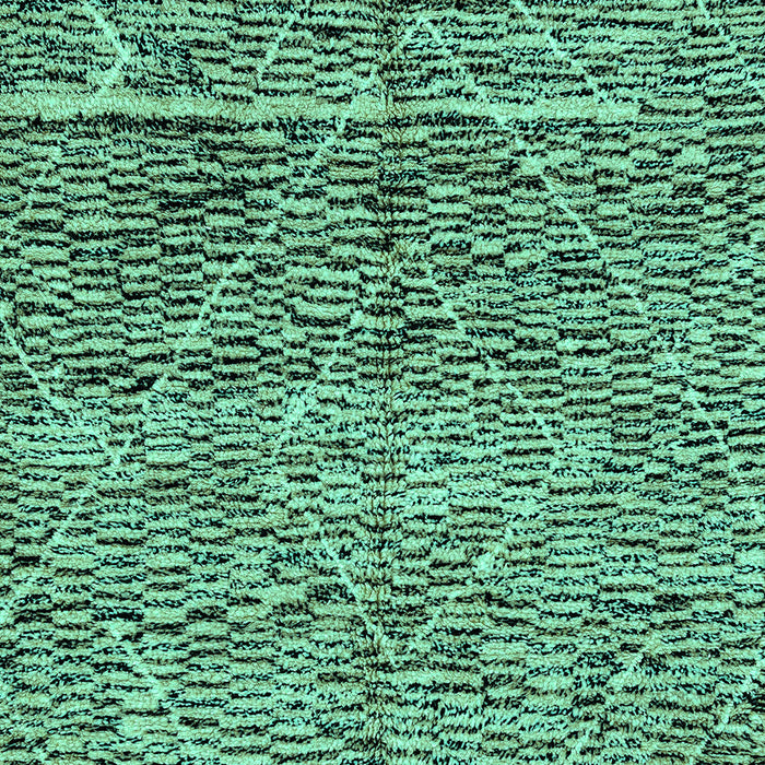Solid Turquoise Modern Rug, abs2934turq