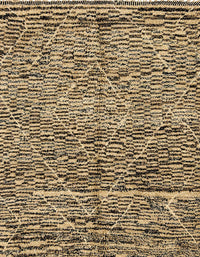 Machine Washable Abstract Sepia Brown Rug, wshabs2934